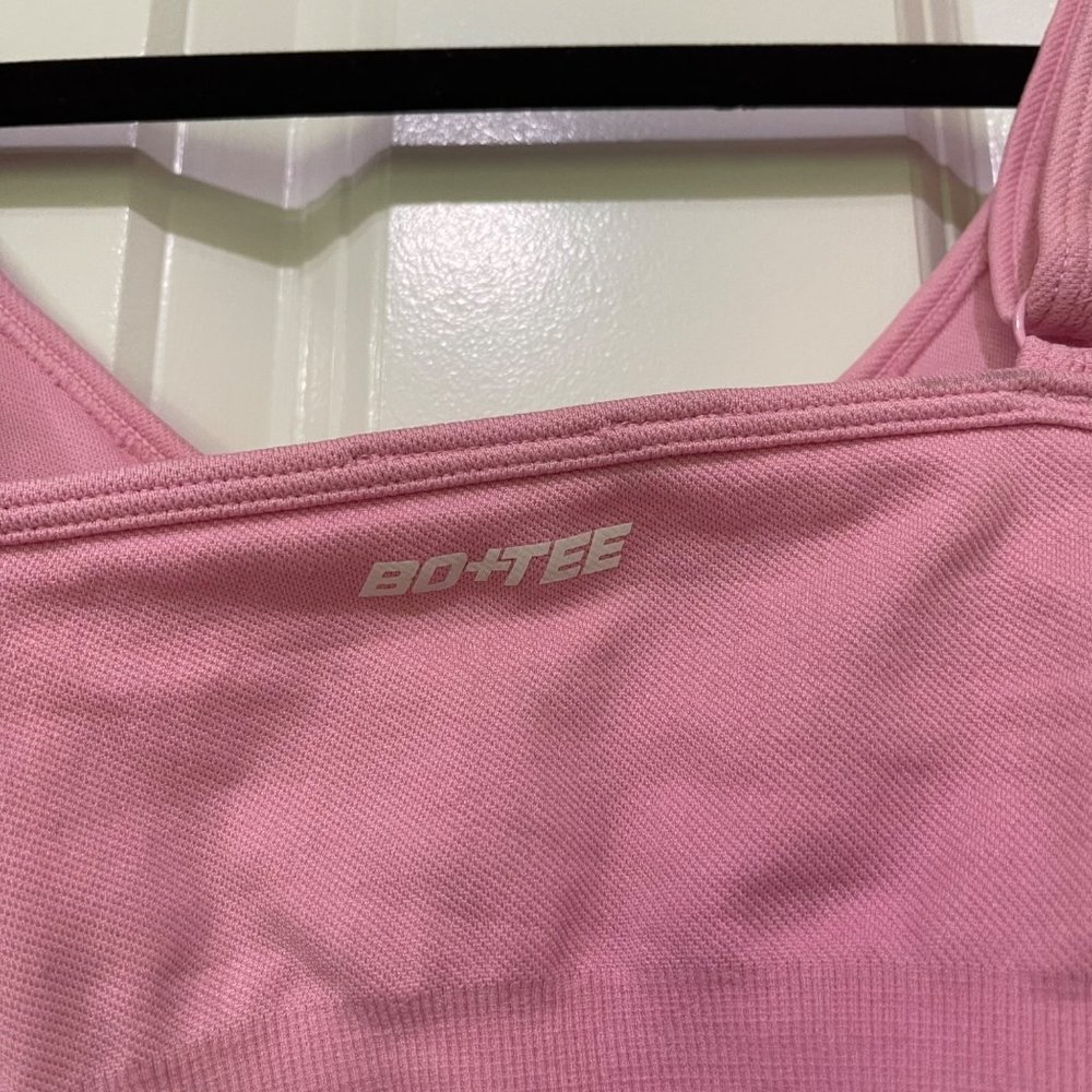 Bo+Tee Seamless Plunge Neck Sports Bra - Picture 3 of 4